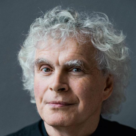 Headshot of Simon Rattle