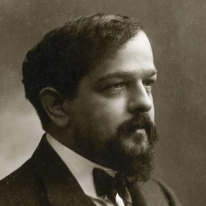 Headshot of Claude Debussy