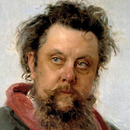 Headshot of Modest Mussorgsky