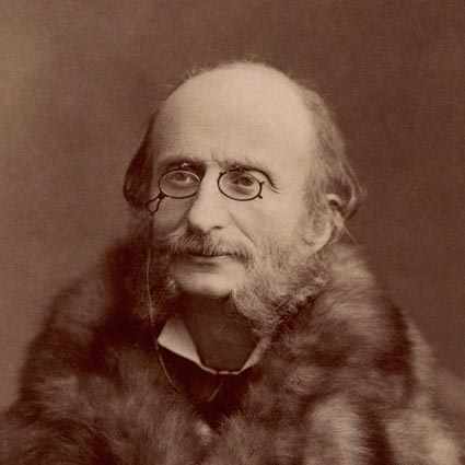 Headshot of Jacques Offenbach