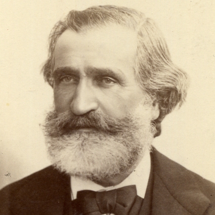 Headshot of Giuseppe Verdi