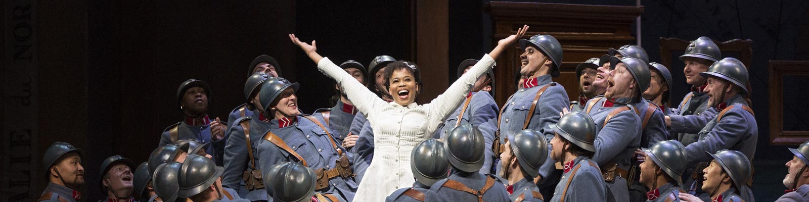 A scene from La Fille du Régiment