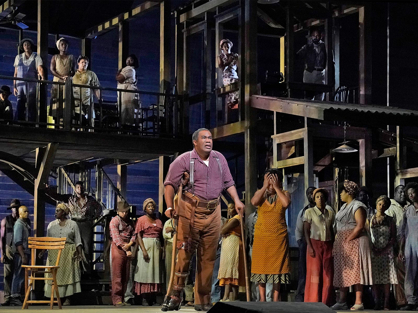A scene from Porgy and Bess