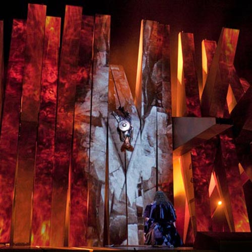 A scene from Die Walküre