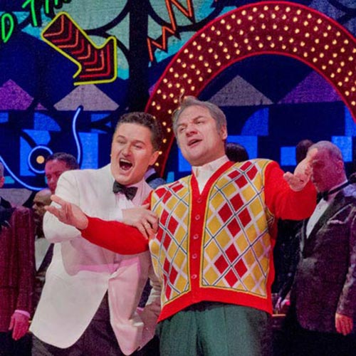 Piotr Beczala and Željko Lučić in Rigoletto