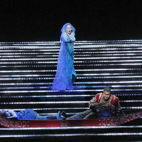 Susanna Phillips,Tamara Mumford, and Eric Owens in L'Amour de Loin