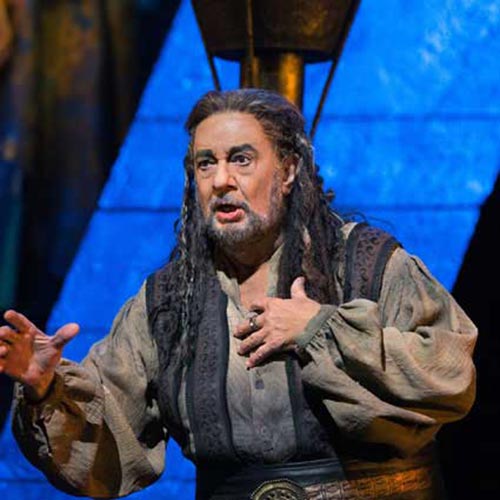 Plácido Domingo in Nabucco