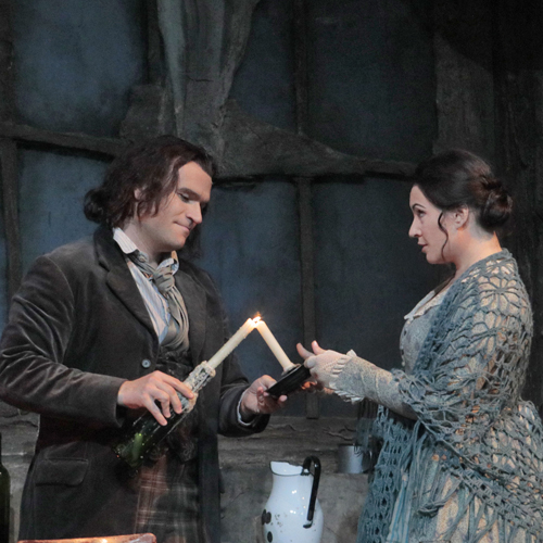 Michael Fabiano and Sonya Yoncheva in <span lang="fr">La Boheme</span>