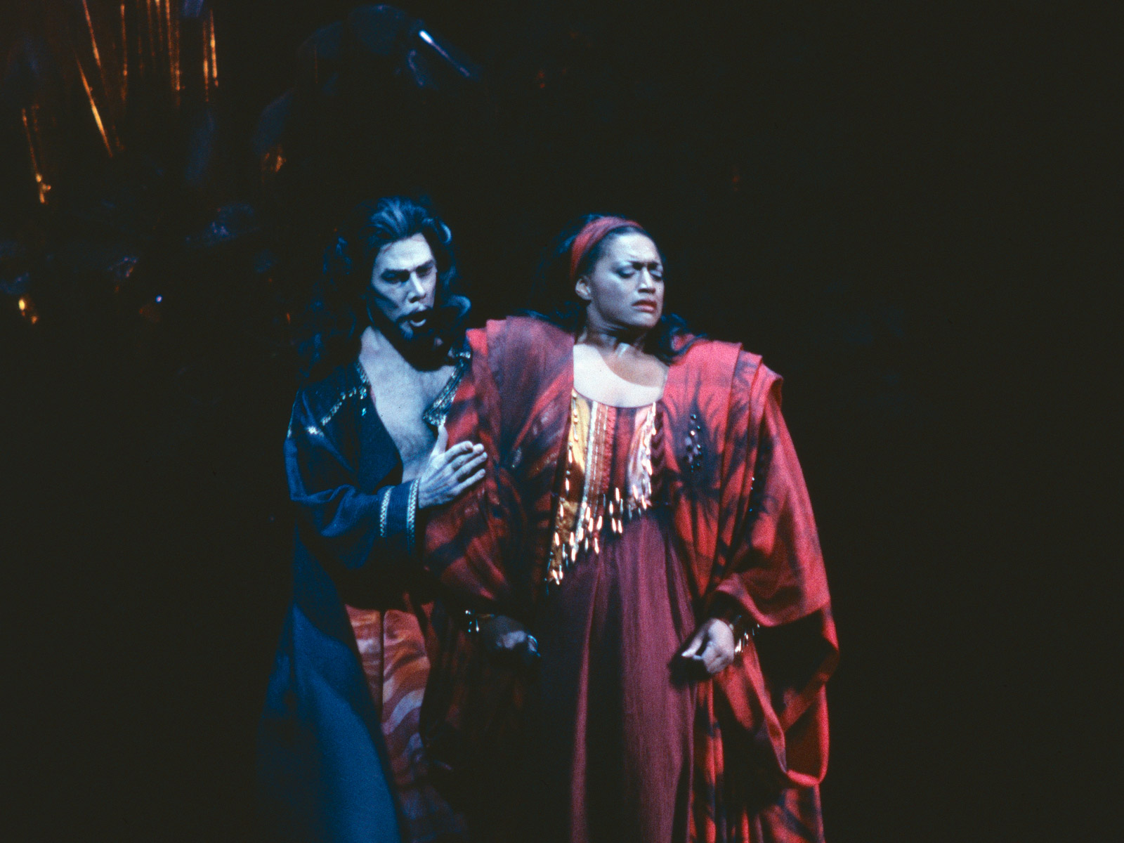 Jessye Norman and Samuel Ramey in Bluebeard's Castle