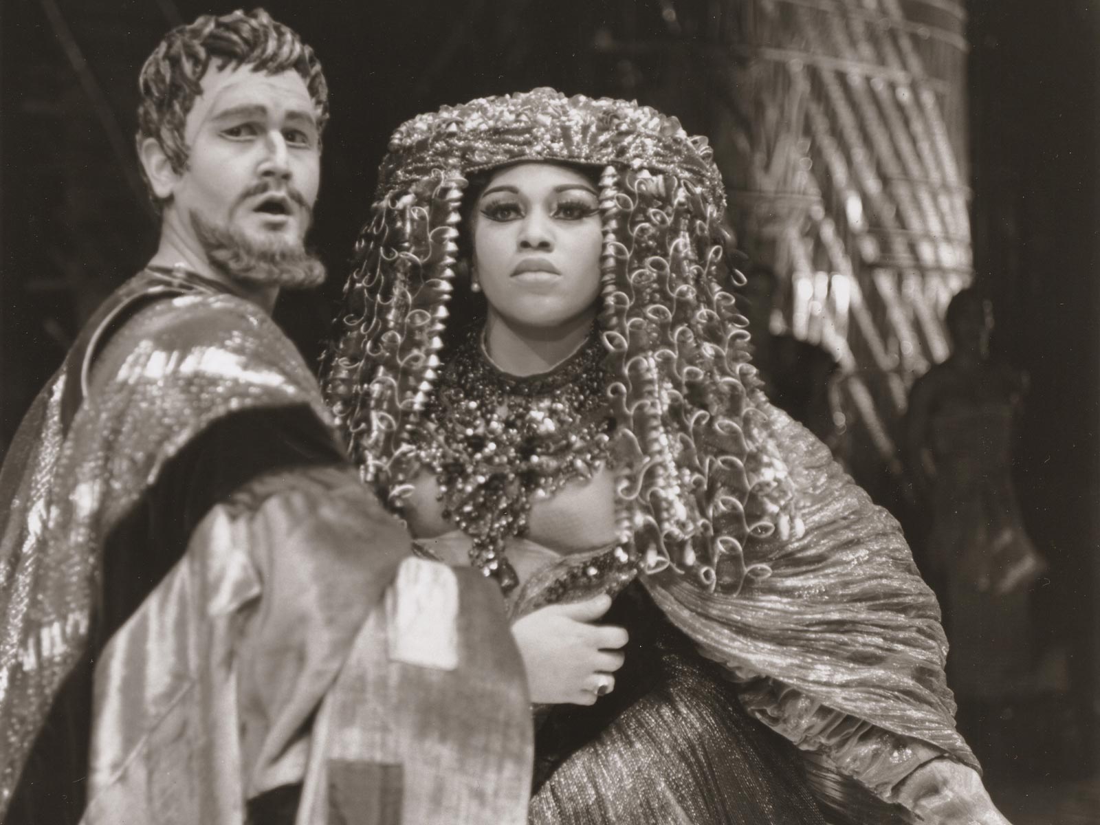 Diaz, Justino and Leontyne Price as Antony and Cleopatra_Louis Mélançon 2.jpg